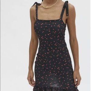 Urban outfitters tie shoulder ballina dress